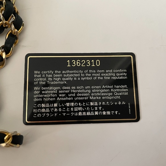 SOLD Chanel Vintage Small Classic Flap Lambskin - Picture 16 of 17